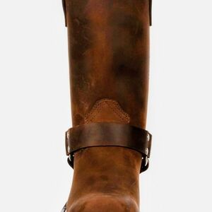 Durango Brown Leather Combat Boots